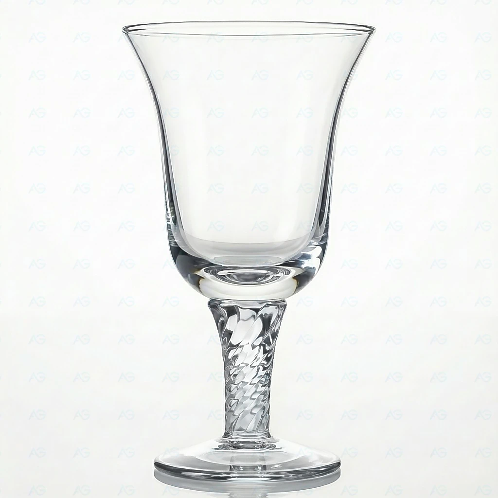 Bassano First | Eisglas | Kristallklar Premium Bassano First kristallklar 400ml von ADRIAGEL® - höchstes Glas im Portfolio mit 20.5cm Rekord-Höhe und Milano-verwandtem gedrehtem Stiel für spektakuläre Schicht-Desserts und elegante Coppa della Casa