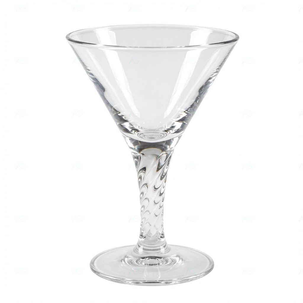 Padova First | Eisglas | Kristallklar Handgefertigtes Padova First Edition kristallklar 400ml - ADRIAGEL® Design-Champion mit strukturiertem Stiel für faszinierende Lichtspiele und Premium-Präsentationen