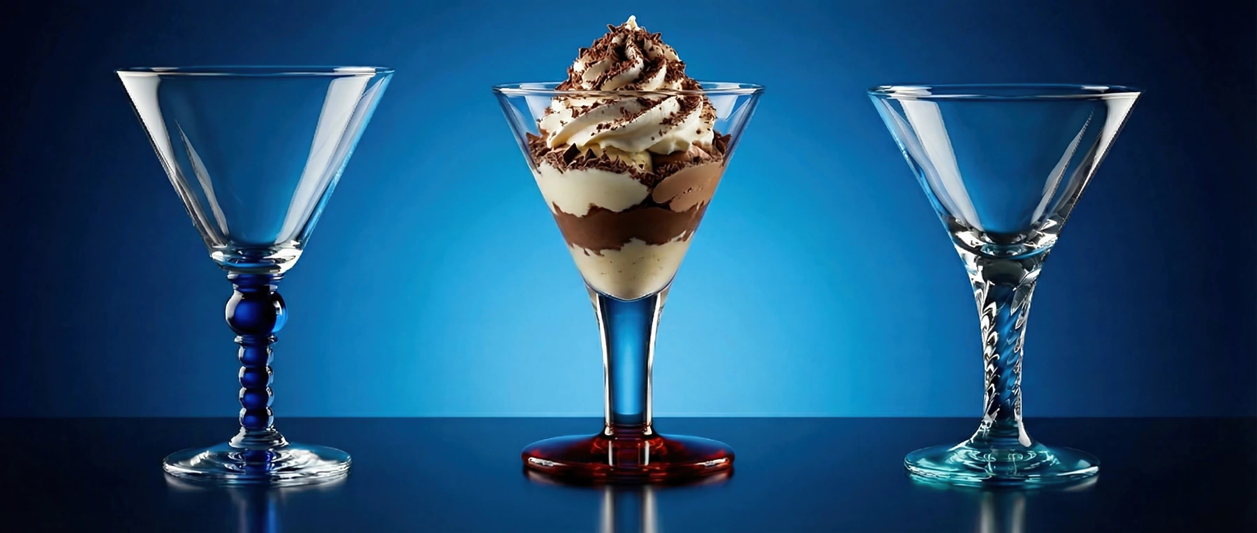 Klassische Eisbecher (4+ Kugeln)